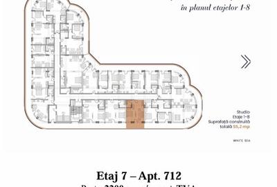 Apartament - Etaj 7 - Complex Rezidențial WHITE SEA - Navodari - 8