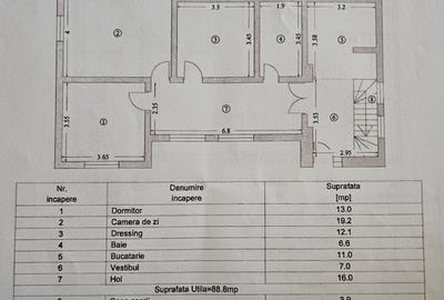 Casă individuală cu 3 camere cu Teren 262 Mp în Brătianu - 13