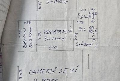 Apartament cu 2 camere decomandat în Mătăsari