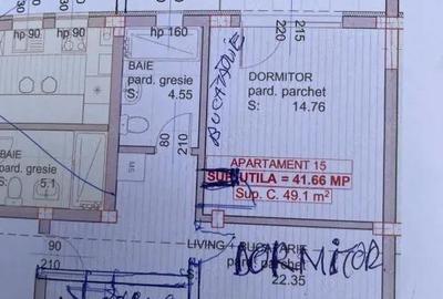Apartament de vanzare, cu 2 camere, 42 mp, zona Garii - 2