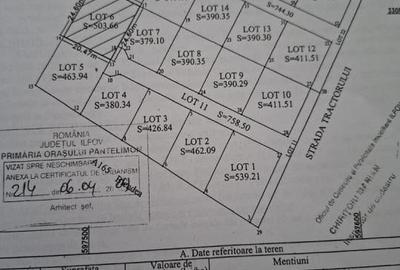 Pantelimon - ilfov, teren lotizat - 4
