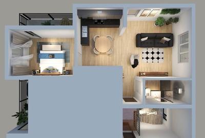 Apartament 2 camere 23 august OTOPENI - 5