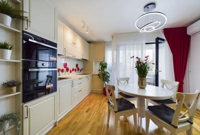 Apartament cu 2 camere, mobilat în Barbu Văcărescu