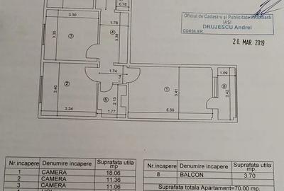 Apartament cu 3 camere decomandat în Mircea cel Bătrân - 2