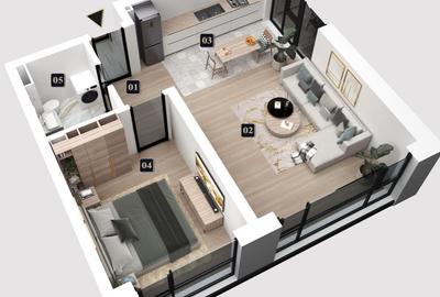 Apartament cu 2 camere în Militari - 6