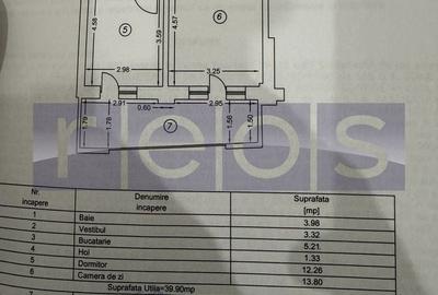 Apartament cu 2 camere decomandat în Pipera - 11