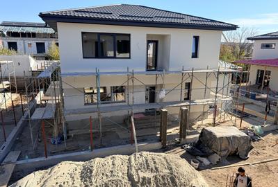 Casa individuala P+1+Pod. 5 cam. Util 160mp. Teren 390mp - 1