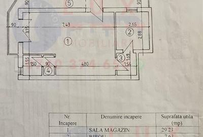ID 6152 Spa?iu comercial - DE VANZARE - Strada Isaccei - 2