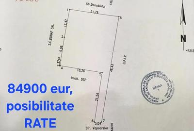 Teren de 982 mp, în Central