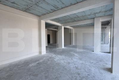 Spatiu comercial parter bloc nou, 109 mp open space, vitrina, terasa, Brestei - 8