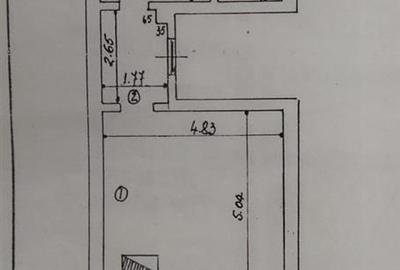 Garsonieră semidecomandată în Ultracentral - 2