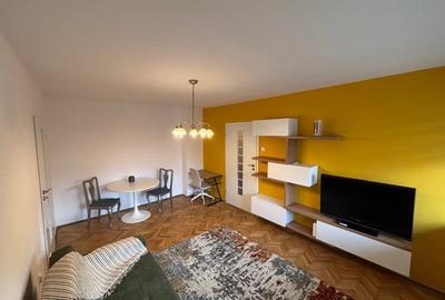 Apartament 2 camere - complet utilat si mobilat modern - 30m distanta Metrou - 7