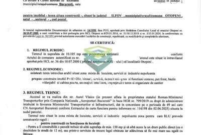 Teren Construcții intravilan de 10105 mp, în Nord - 8