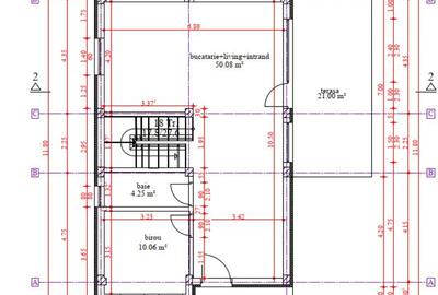 Casă cu 4 camere cu Teren 443 Mp în Balotești - 2