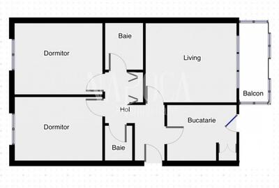 Apartament 3 camere de vanzare in Manastur, Cluj Napoca - 7
