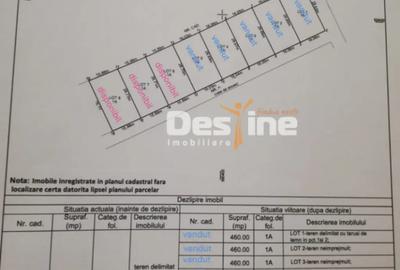 Teren de 460 mp, în Miroslava