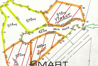 Teren de 519 mp, în Rășinari - 1