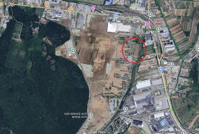 NOU! Teren intravilan pentru dezvoltare industriala/hale, 35 eur/mp - 1