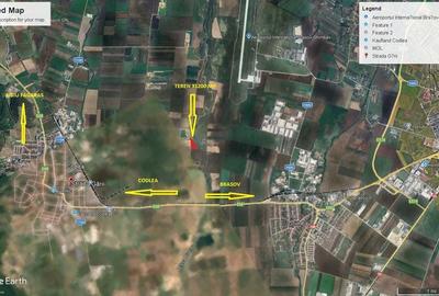 Teren agricol Codlea marginit de Raul Barsa - 1