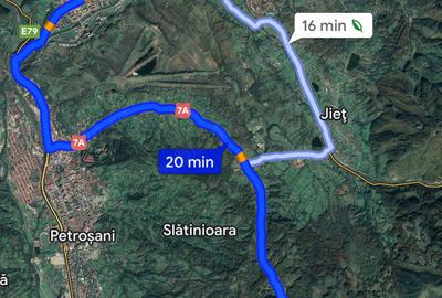 Apartament cu 2 camere semidecomandat în Petrila