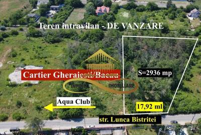 Teren de 2939 mp, în Calea Moldovei - 2