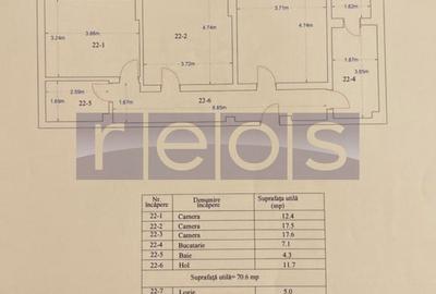 Apartament cu 3 camere decomandat, mobilat în Theodor Pallady - 25