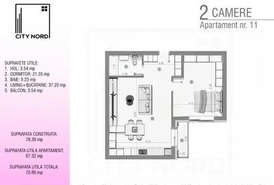 Direct Proprietar! Constructie caramida 30, pereti interiori caramida - 3