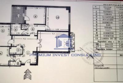 4 camere de vanzare, Piata Unirii,vedere panoramica spectaculoasa! - 3