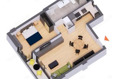 Apartament cu 2 camere decomandat în Torontalului - 2