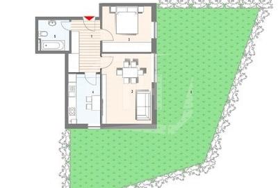 Apartament 2 camere cu gradina in zona strazii Frunzisului - 6