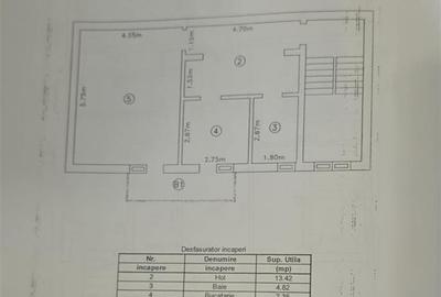 Apartament 2 camere  de vanzare  Rediu, - 10