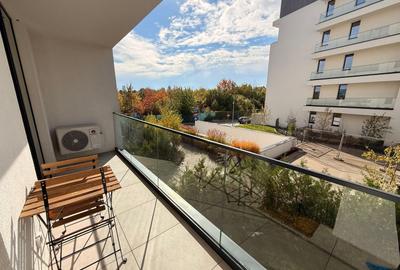 Apartament cu 2 camere semidecomandat în Băneasa