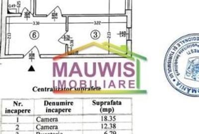 Apartament cu 2 camere semidecomandat în Mihai Bravu