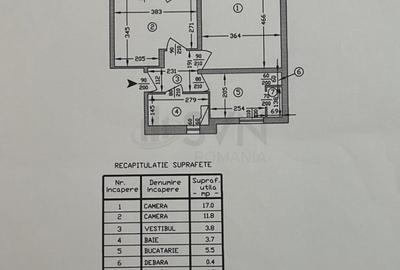 REA1023697 Apartament 2 camere Renovat Mobilat - 10