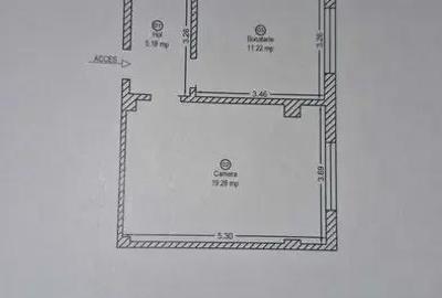 Apartament cu 2 camere decomandat, mobilat în Brâncoveanu - 1