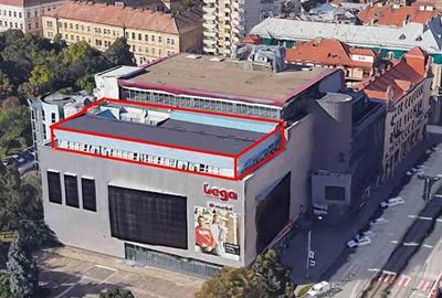 Birou, de 1,167 mp, în Central