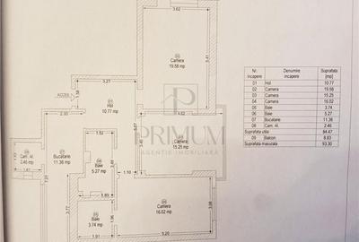ULTRACENTRAL - 3 cam - Spatios - Decomandat - Terasa - Renovata - Etaj Intermedi - 18