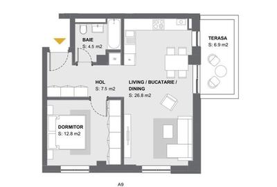 APARTAMENT NOU, INTABULAT, CENTRALA PROPRIE, COMISION 0% - 3