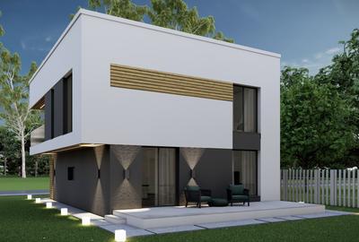 Casa individuală P+1 util 180 mp 5 camere - 6
