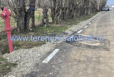 Teren de 500 mp, în Balotești - 2