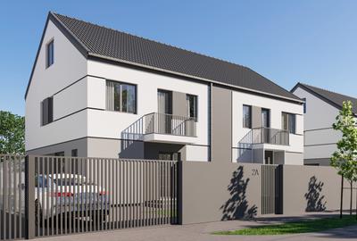 Duplex cu 5 camere cu Teren 348 Mp în Moșnița Nouă - 4