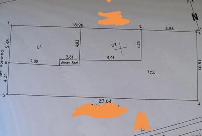 Casă cu 3 camere în Central - 1