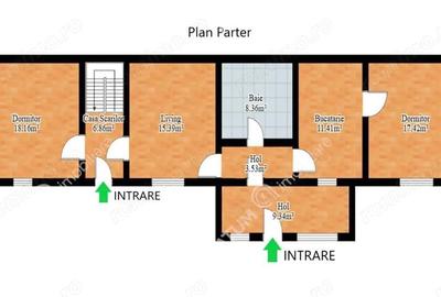 Casa individuala 5 camere piscina interioara teren 500 mp Turnisor - 8