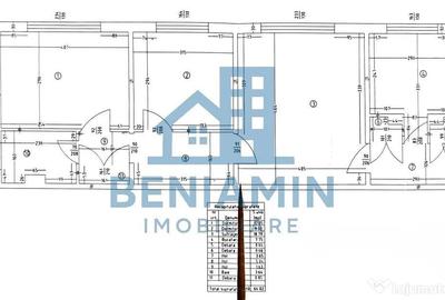 Apartament cu 3 camere semidecomandat în Calea București - 9