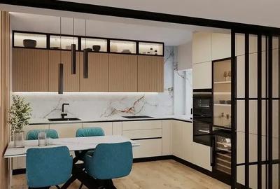 Apartament cu 2 camere semidecomandat în Tunari