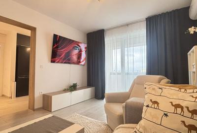 Apartament cu 2 camere decomandat, mobilat în Tractorul - 2