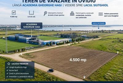 Teren de 4500 mp, în Exterior Vest