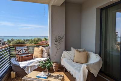 2 camere | Terasă 15 mp | Zona lac Mamaia Sat | Parcare | - 1