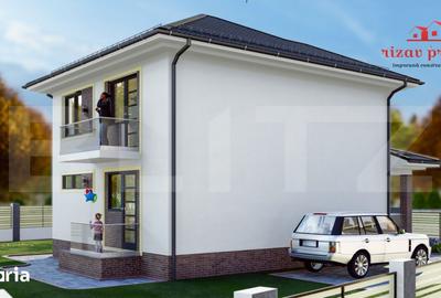 Casă cu 3 camere cu Teren 500 Mp în Central - 1