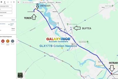 Teren Construcții intravilan de 1239 mp, în Exterior Nord